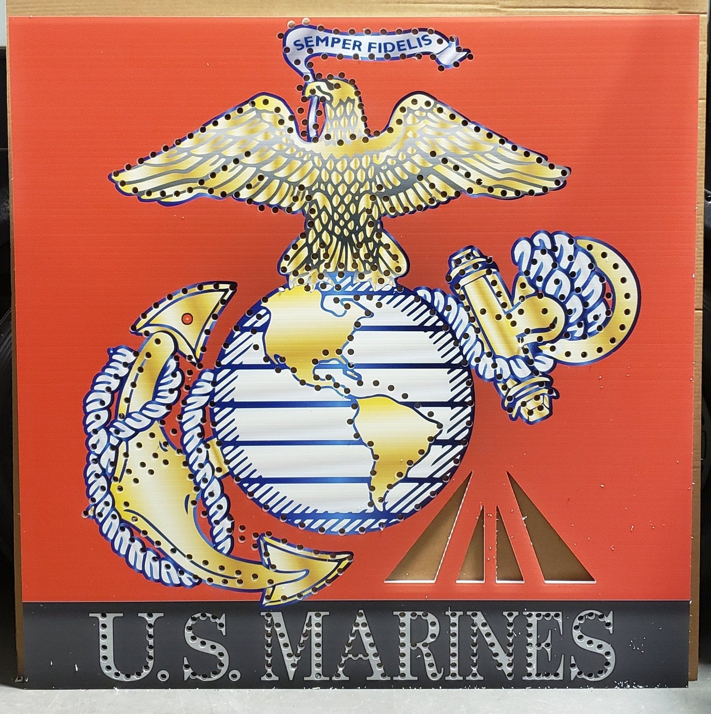 IMPRESSION Marines Sign
