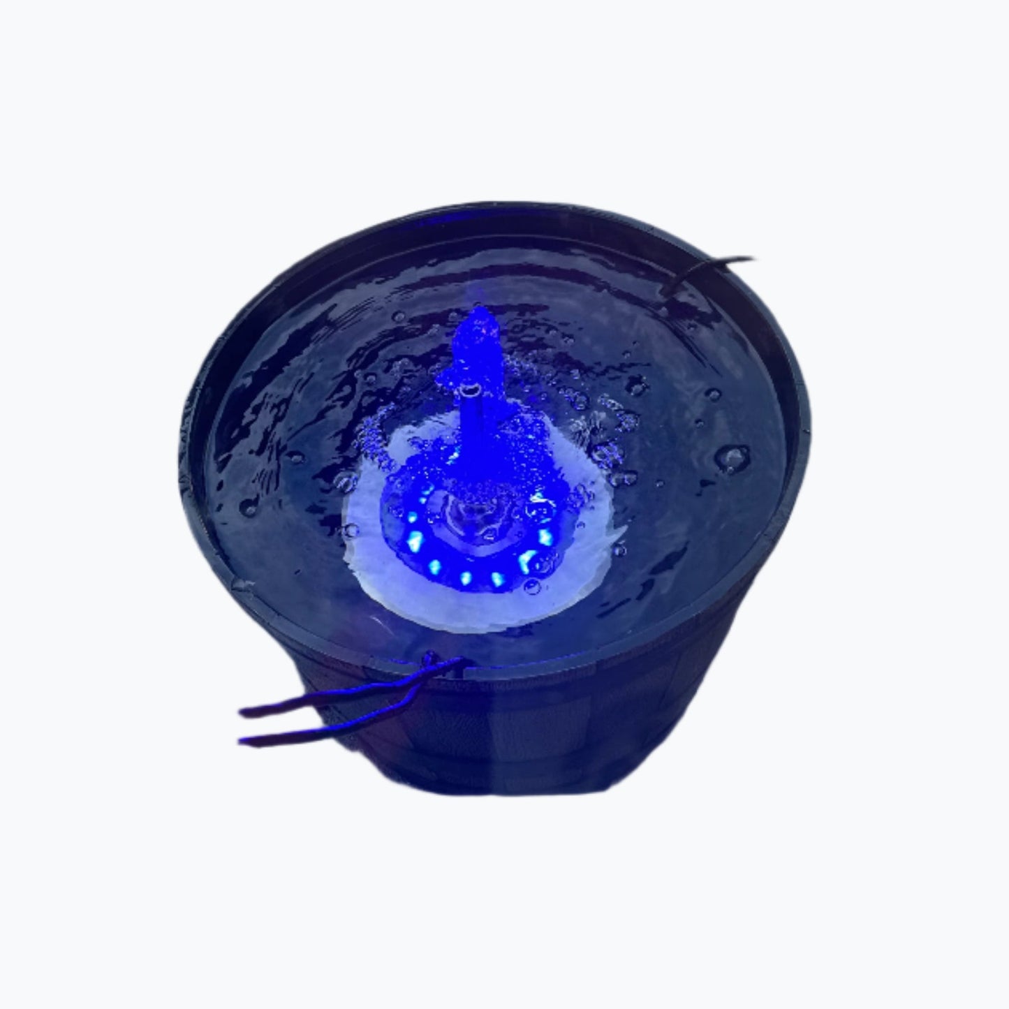 Phoenix Ray DMX RGB Fountain Pump – Variable Speed Stainless Steel Water Pump with LED Lights (150W, Brushless Motor, xLights & Light-O-Rama Compatible)