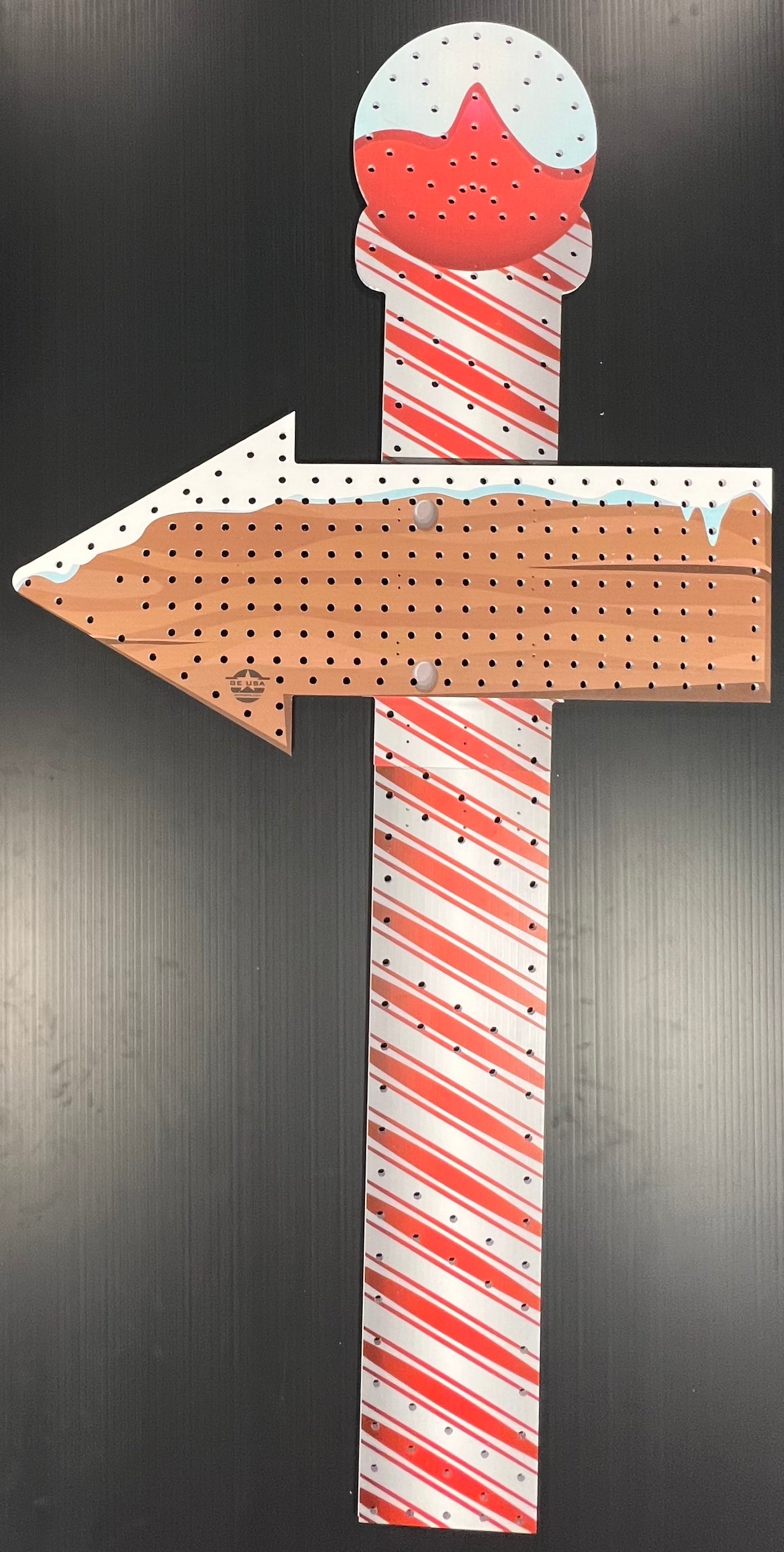 IMPRESSION North Pole Sign with Matrix