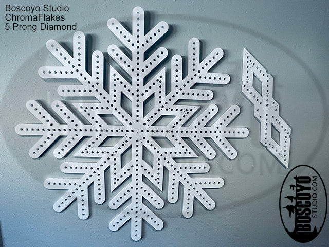 ChromaFlakes 47" 5 Prong Diamond