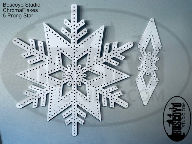 ChromaFlakes 47" 5 Prong Star