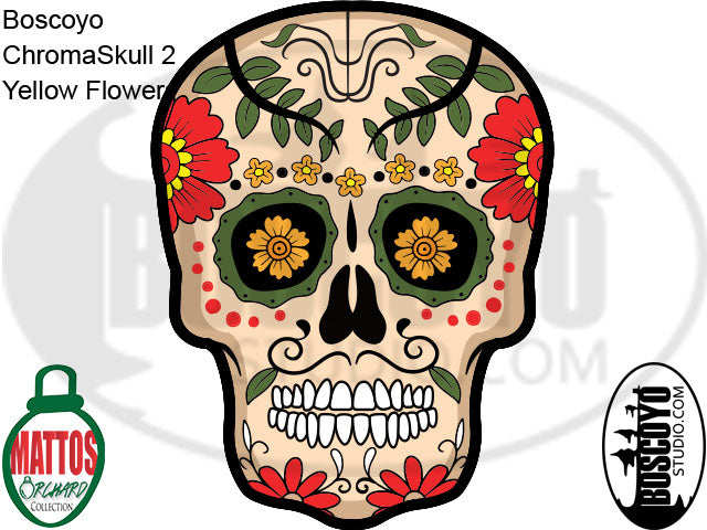 DayCor™ HiRes ChromaSkull 2 Yellow Flowers