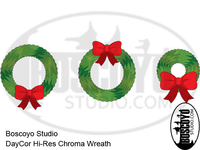 DayCor™ HiRes ChromaWreath Bottom Bow 48"