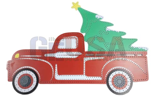 IMPRESSION Holiday Truck Tree