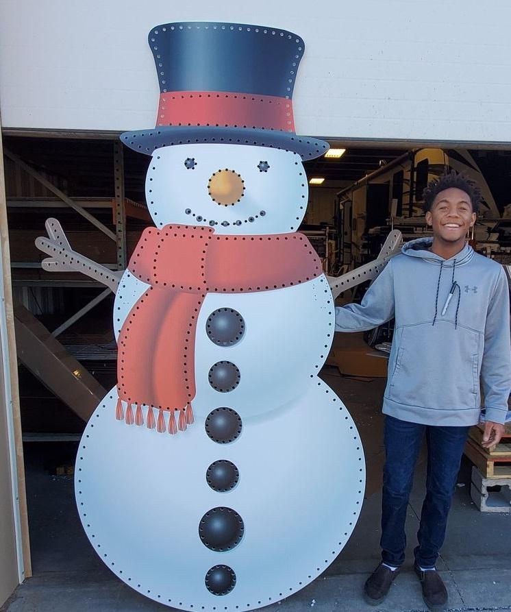 IMPRESSION Snowman - Large