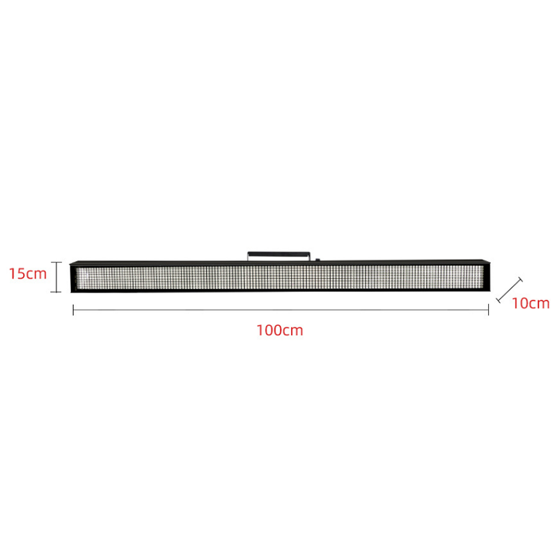 KS8 1296 LEDs 16-segment RGB LED Strobe Bar Light