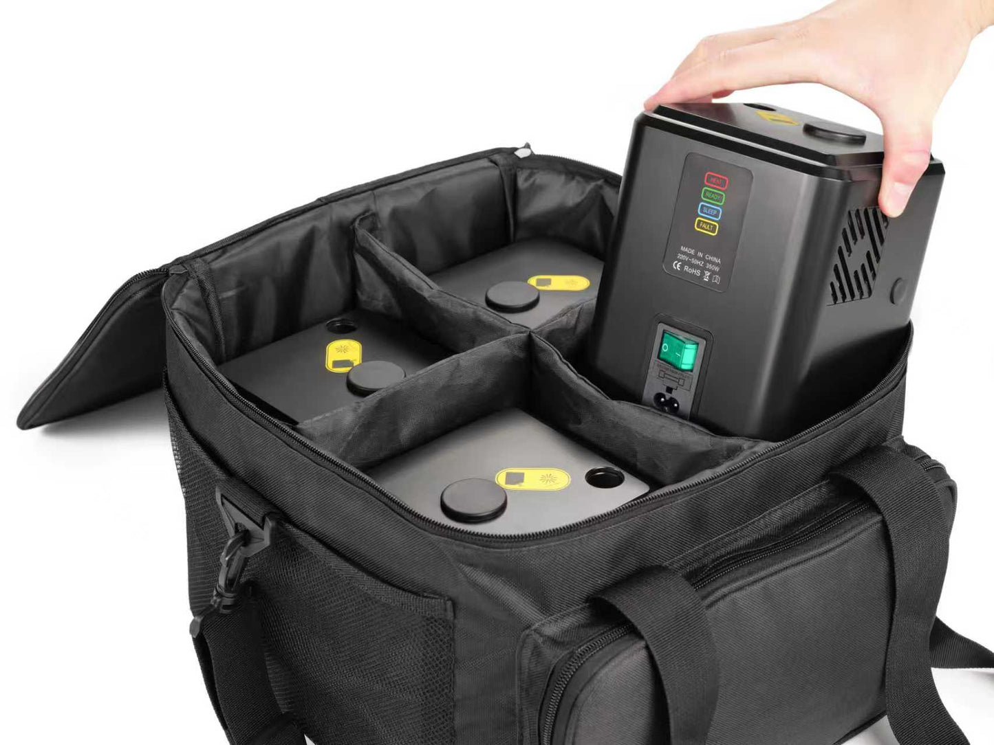 KC02 350W Mini Cold Spark Machine Remote Control