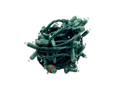 100L Certified Waterproof Quick Connect Coaxial LED Mini Lights - 5mm Wide Angle, 3" Spacing