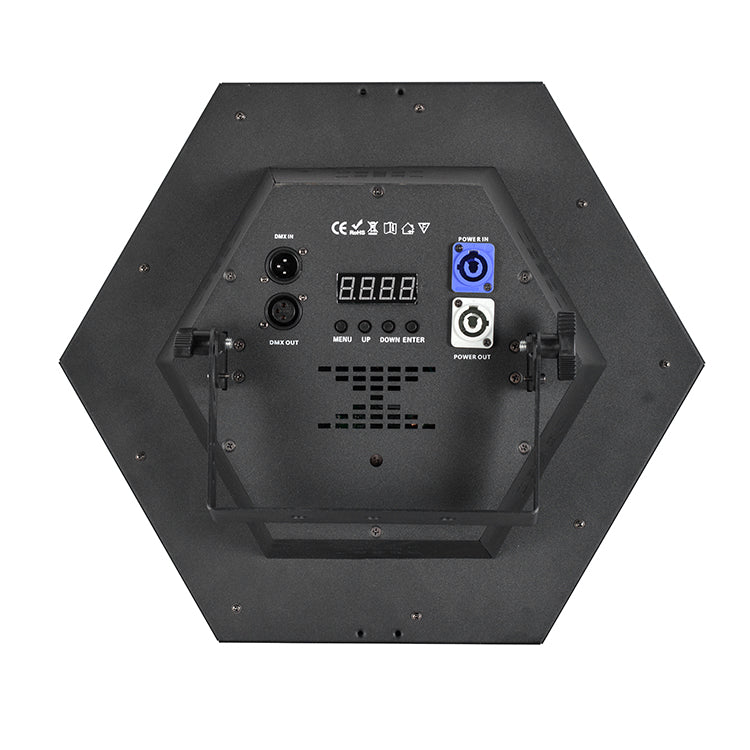 KR2 LED hexagonal Benz retro stage light