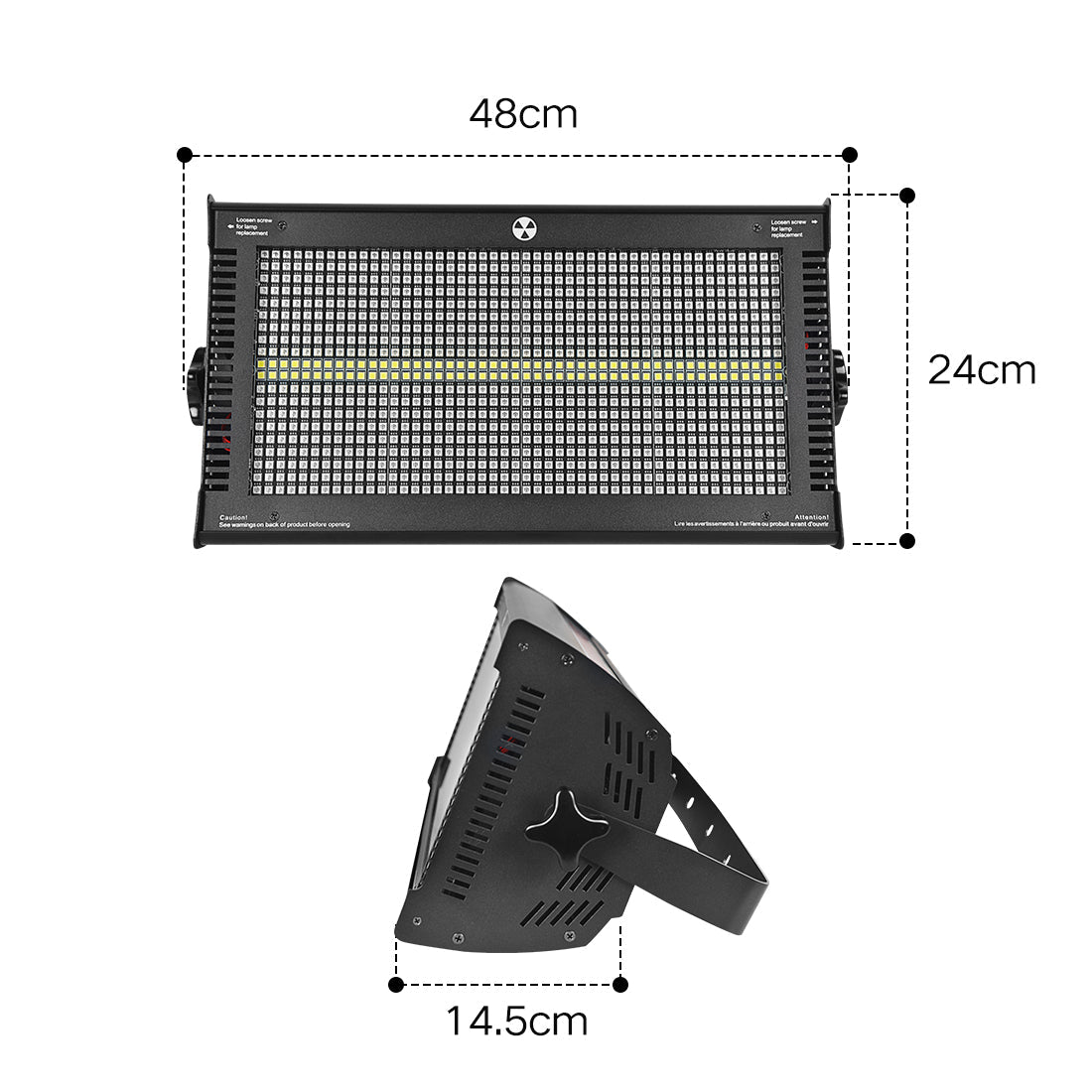 KS1 864LEDs 8+8 Segments 96LEDs Strobe Light