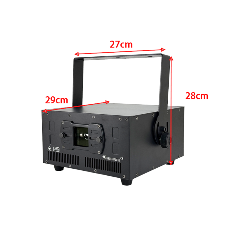 KL2 Professional 10W Full-color RGB Animation Laser light with APP Control