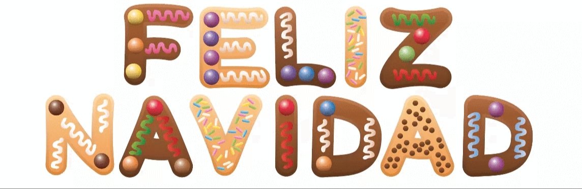 IMPRESSION MERRY CHRISTMAS/MERRY XMAS/FELIZ NAVIDAD in Cookie Letters