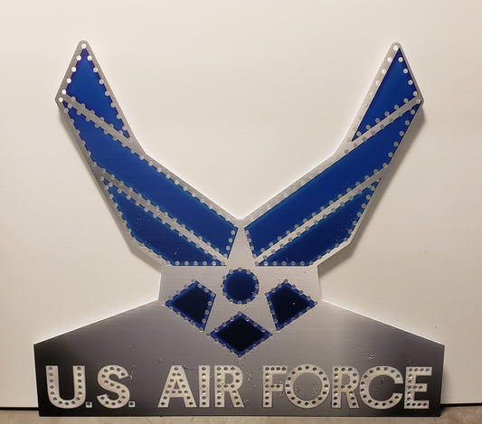 IMPRESSION Air Force Sign