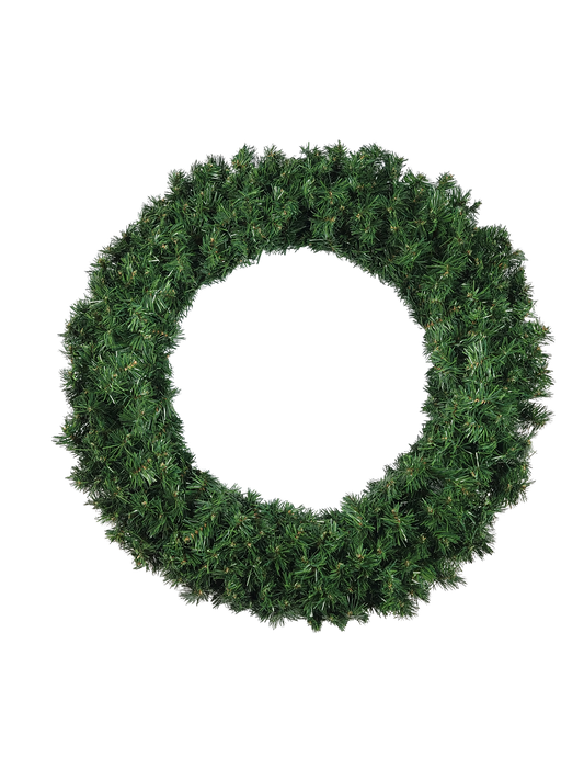 48" Unlit Standard Christmas Wreath