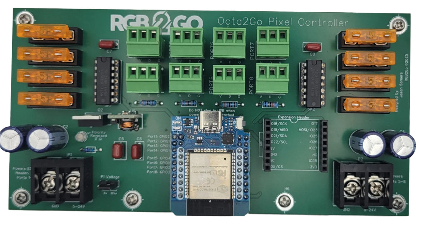 Octa2Go 8-Port Wi-Fi Pixel Controller