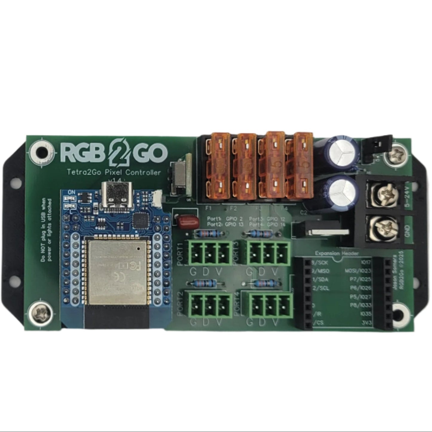 Tetra2Go 4-Port Wi-Fi Pixel Controller