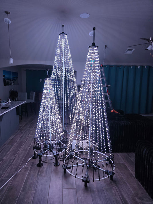 3D Printed Seed Pixel Tree Kit – Easy Setup, Storage & Assembly