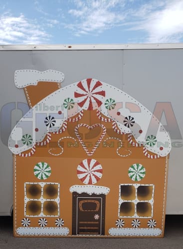 IMPRESSION Gingerbread House - 8ft