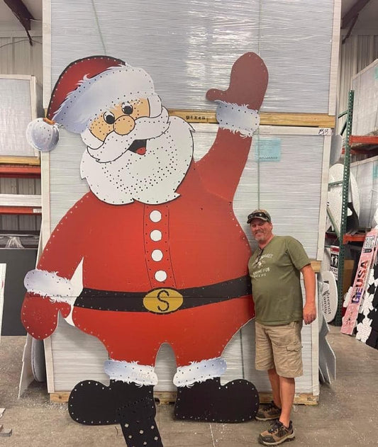 IMPRESSION Waving Singing Santa