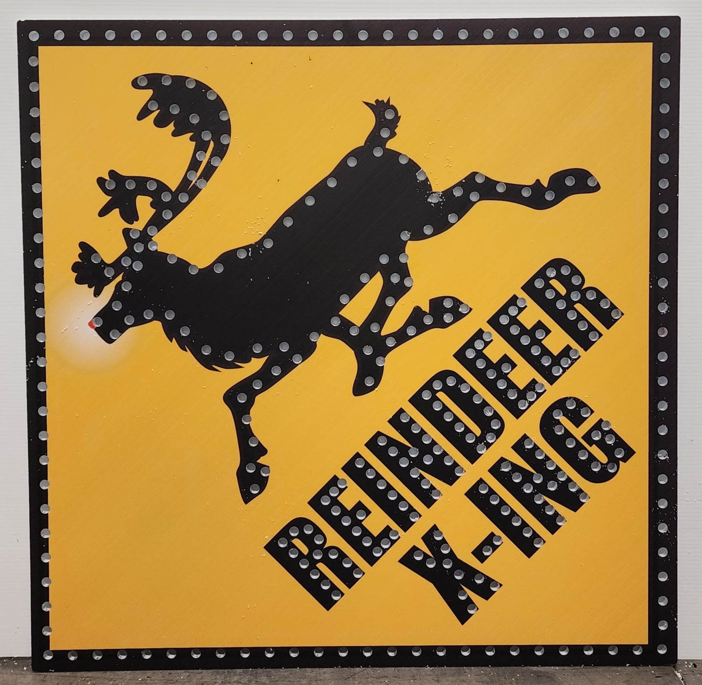 IMPRESSION Reindeer X-ING Sign