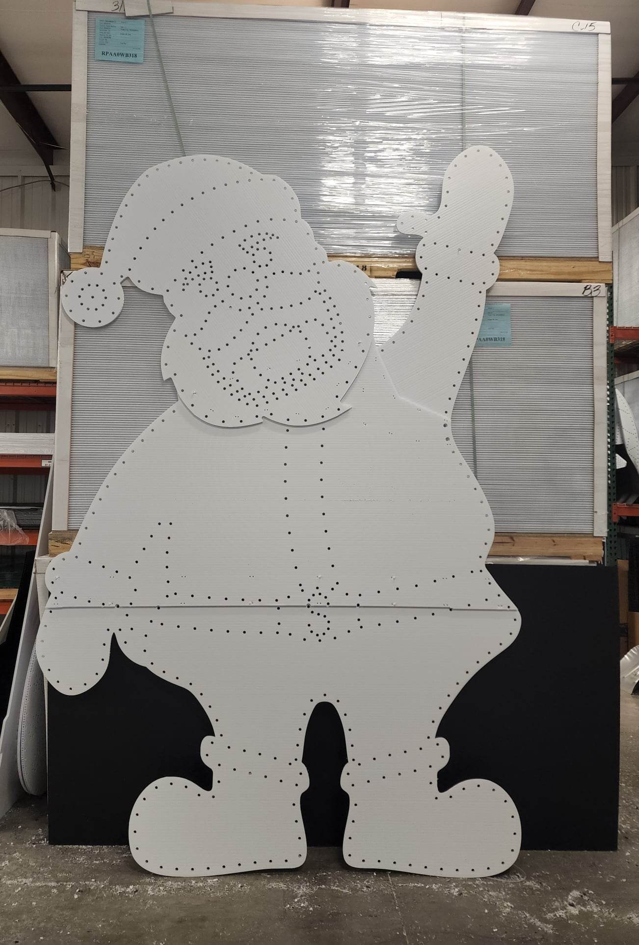 Waving Singing Santa