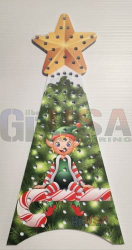 IMPRESSION Twinkly Flat Mini Trees