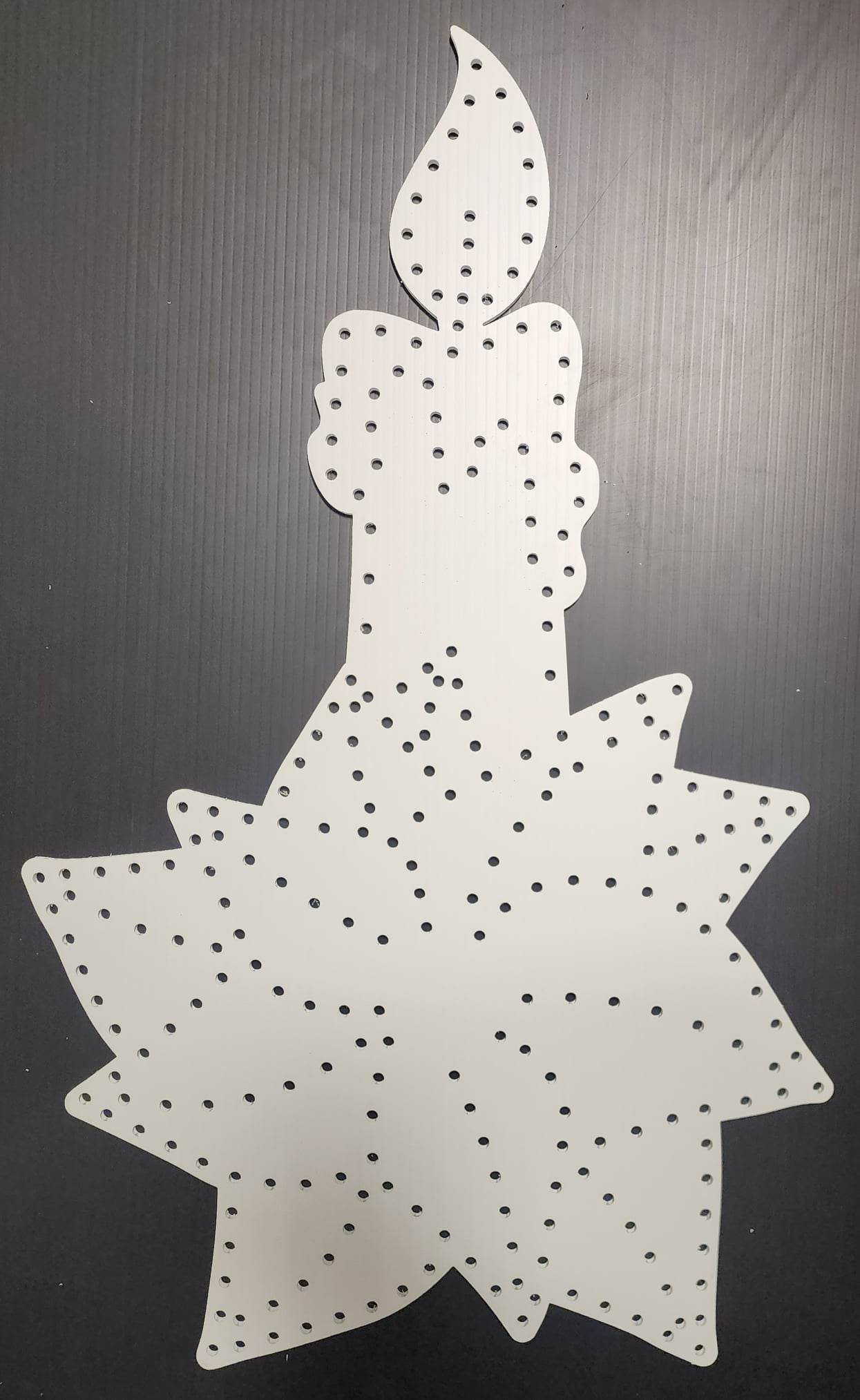 Poinsettia - Candle Cluster