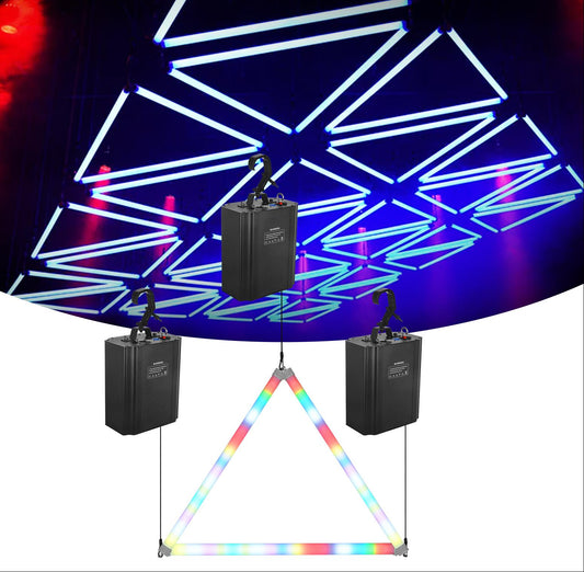 KN2 Led kinetic lighting tube 1-meter 360 tube