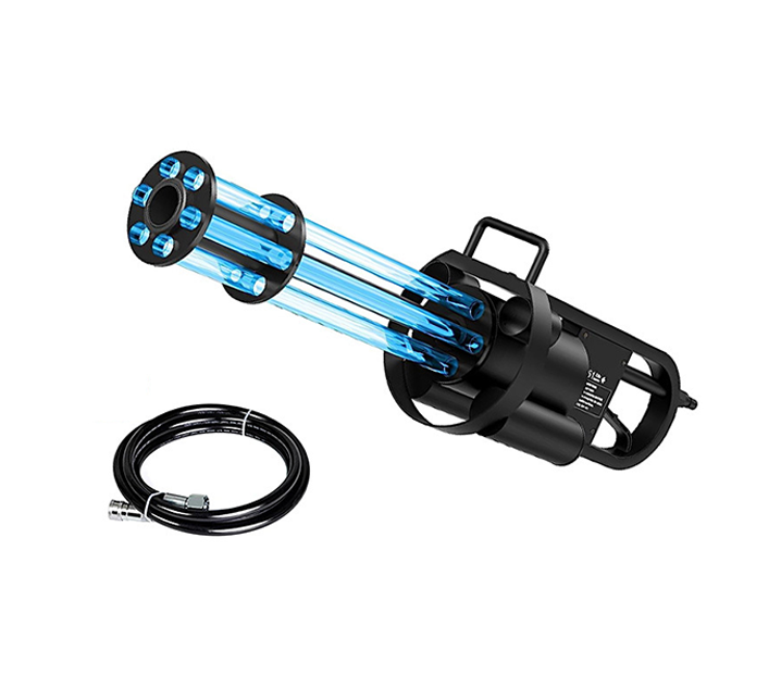 KF02 Co2 Jet Machine Handheld Gatling Led RGB CO2 GUN