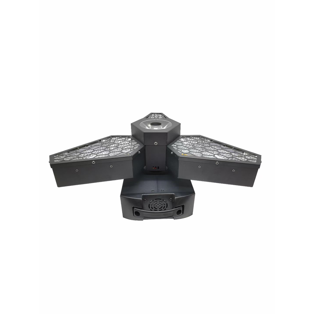 KR10 250W RGB 3-IN-1 Maple Leaf Led Infinitely Rotating Retro Stage light