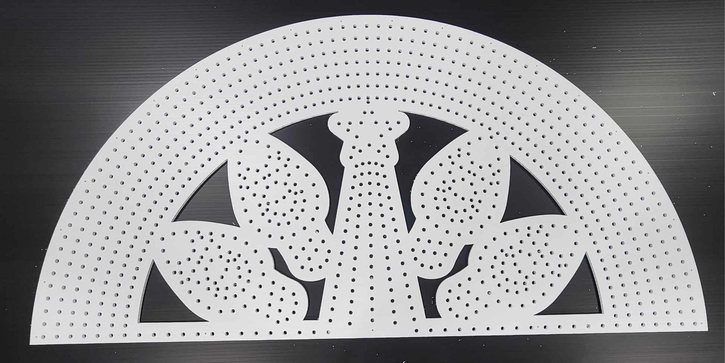 Matrix SpinArch with Bulbs & Tree