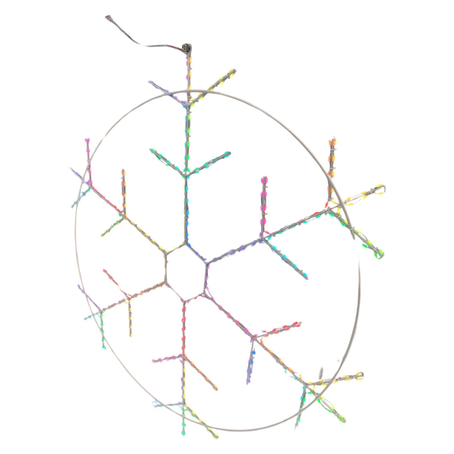 (Collective) RGB Decor Snowflake – Illuminate Your Holidays with 360° Glow 🌟