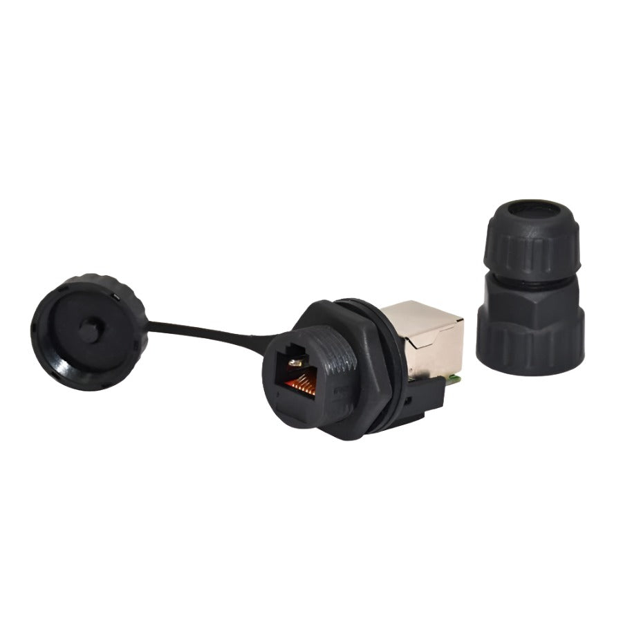 Mattos Designs Enclosure Build Accessories – Waterproof Cable Glands, Step Drill Bit, and RJ45 to XLR Pass-Through for Seamless Installation