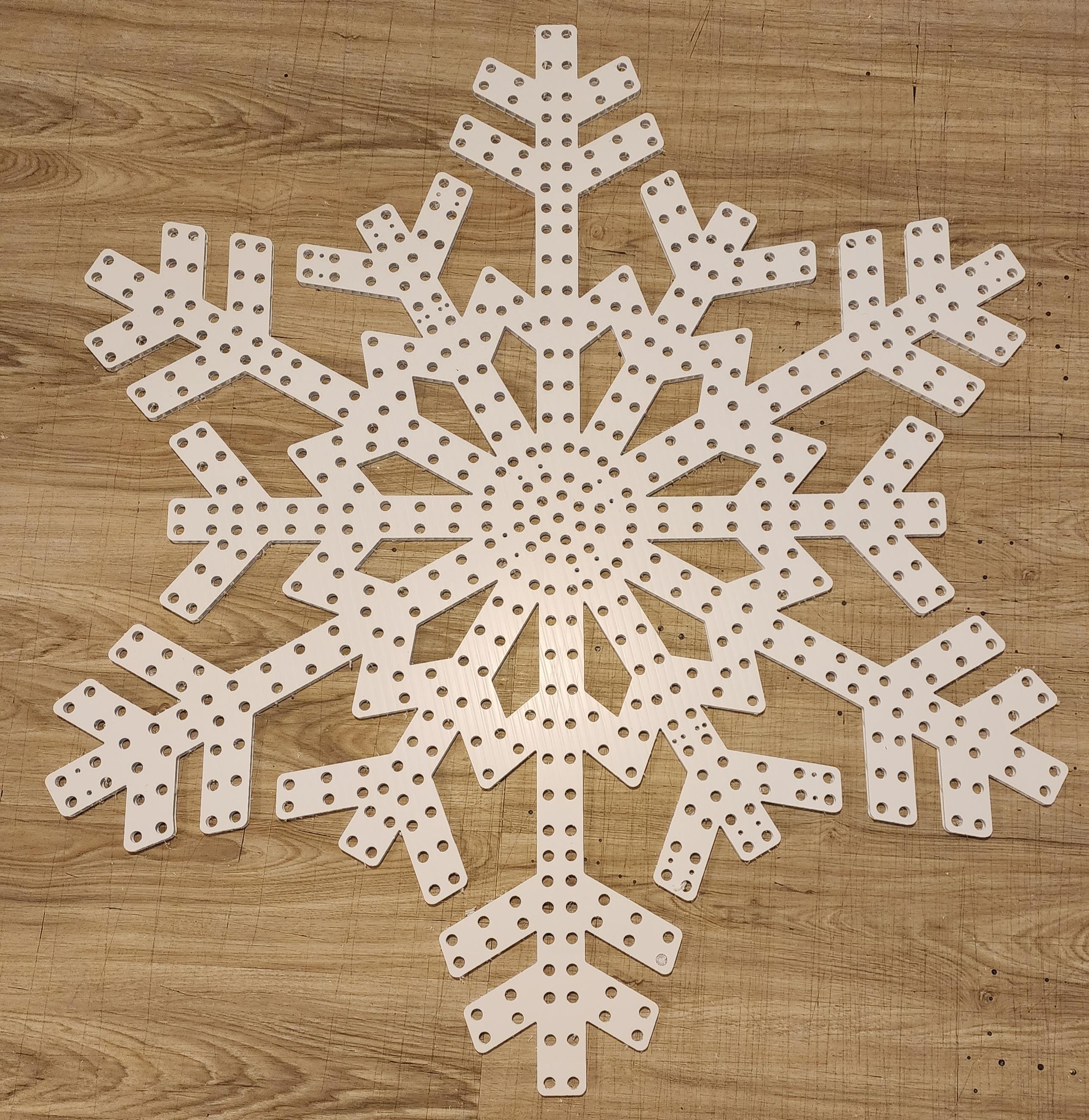 8in Snowflake 48 in snowflake – RGB Warehouse