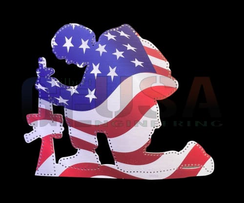 IMPRESSION Kneeling Soldier