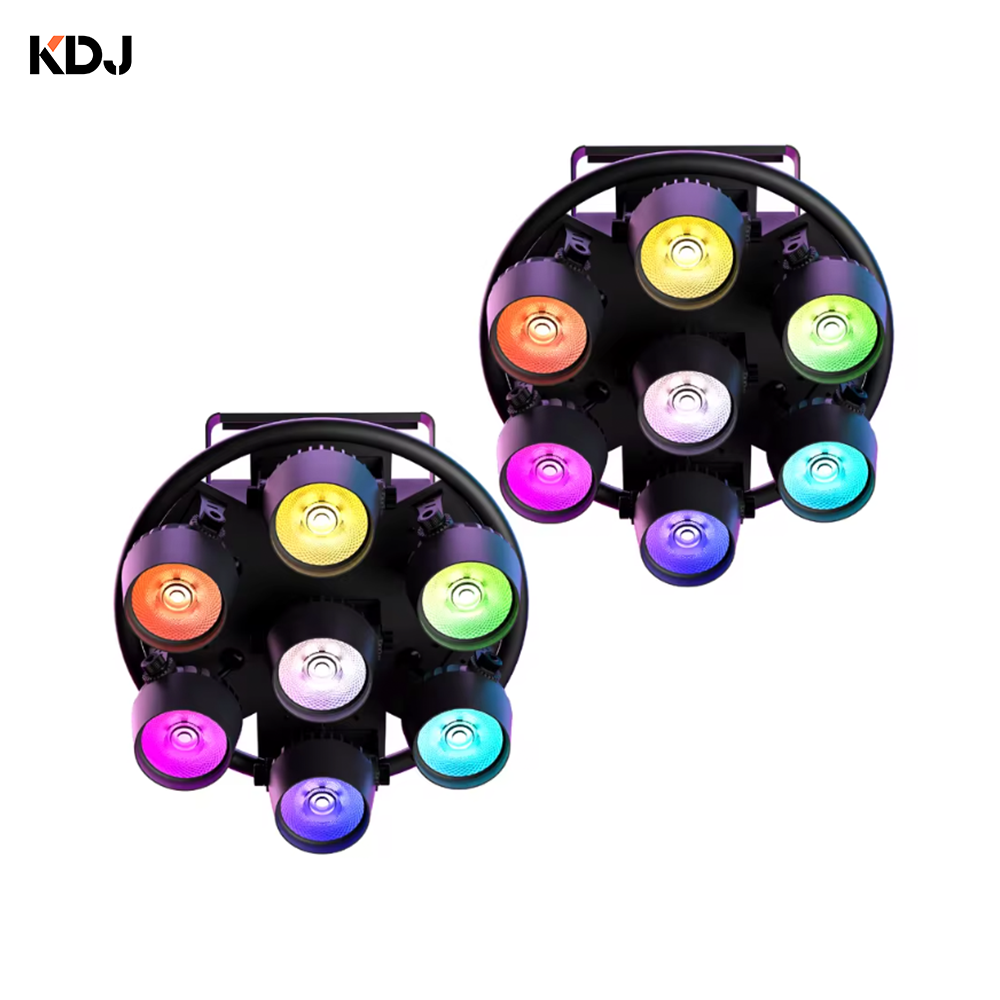 350W 7-Eye Pearl RGB COB Audience Light