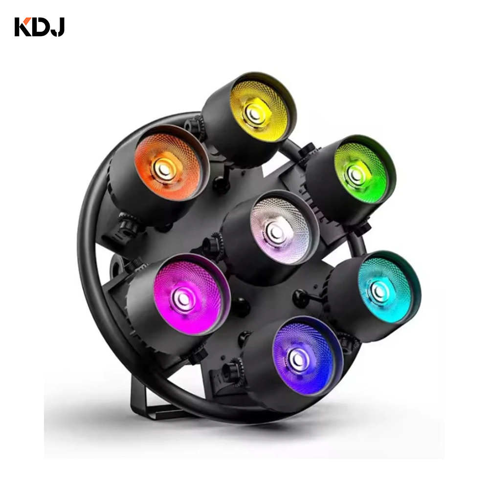 350W 7-Eye Pearl RGB COB Audience Light