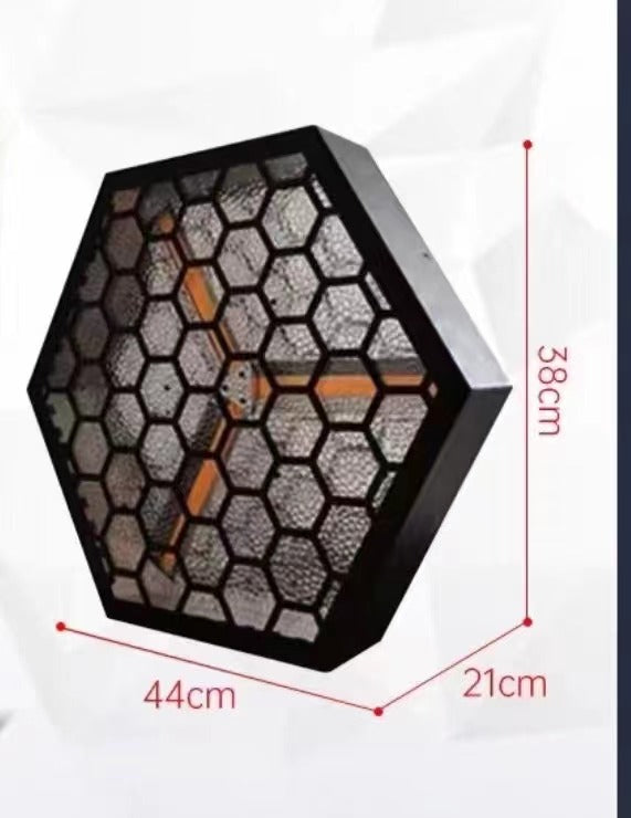 KR2 LED hexagonal Benz retro stage light