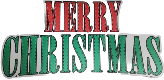 IMPRESSION Merry Christmas Sign