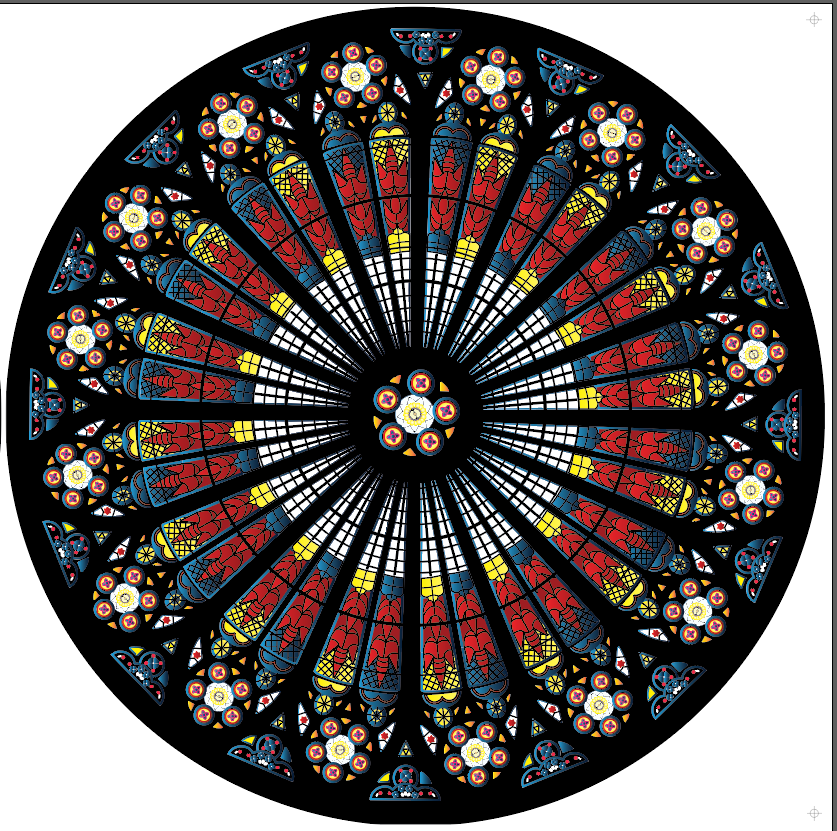 IMPRESSION Rosa Wreath