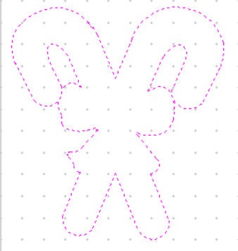 Double candy canes w/bow