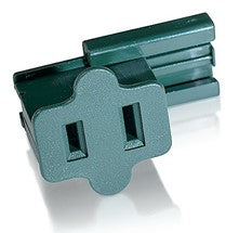 SPT-2 Female Slip-On Vampire Plug (100) - Green