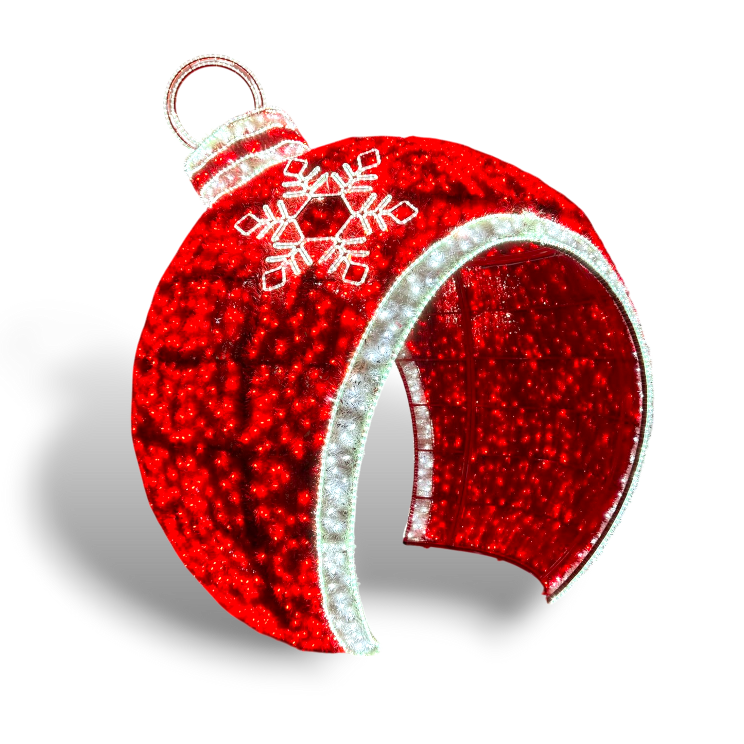 Giant Pre-Lit LED Walk-Through Ornament