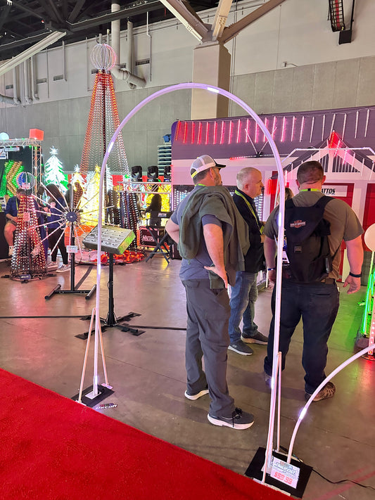 🌟 RGB Decor NEON Pathway Arch – Illuminate Your Holiday Walkways 🎄