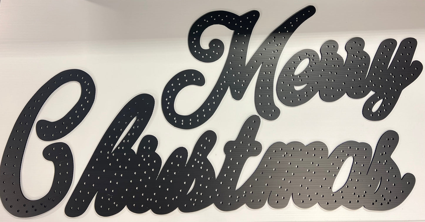 Twinkly "Merry Christmas"