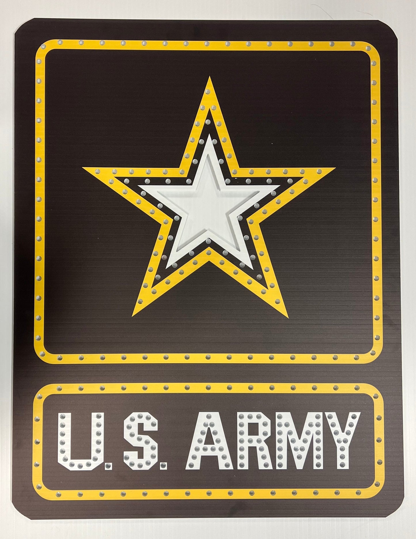 IMPRESSION Army Sign