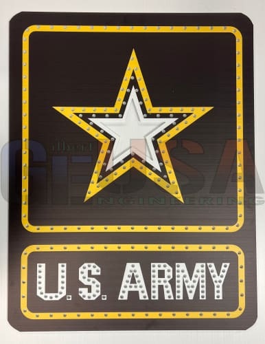 IMPRESSION Army Sign