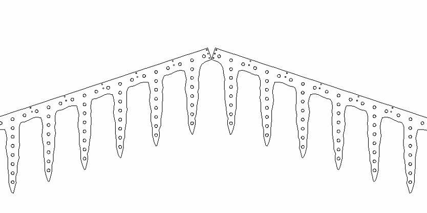 Icicle-Roofline Combo Mounting System