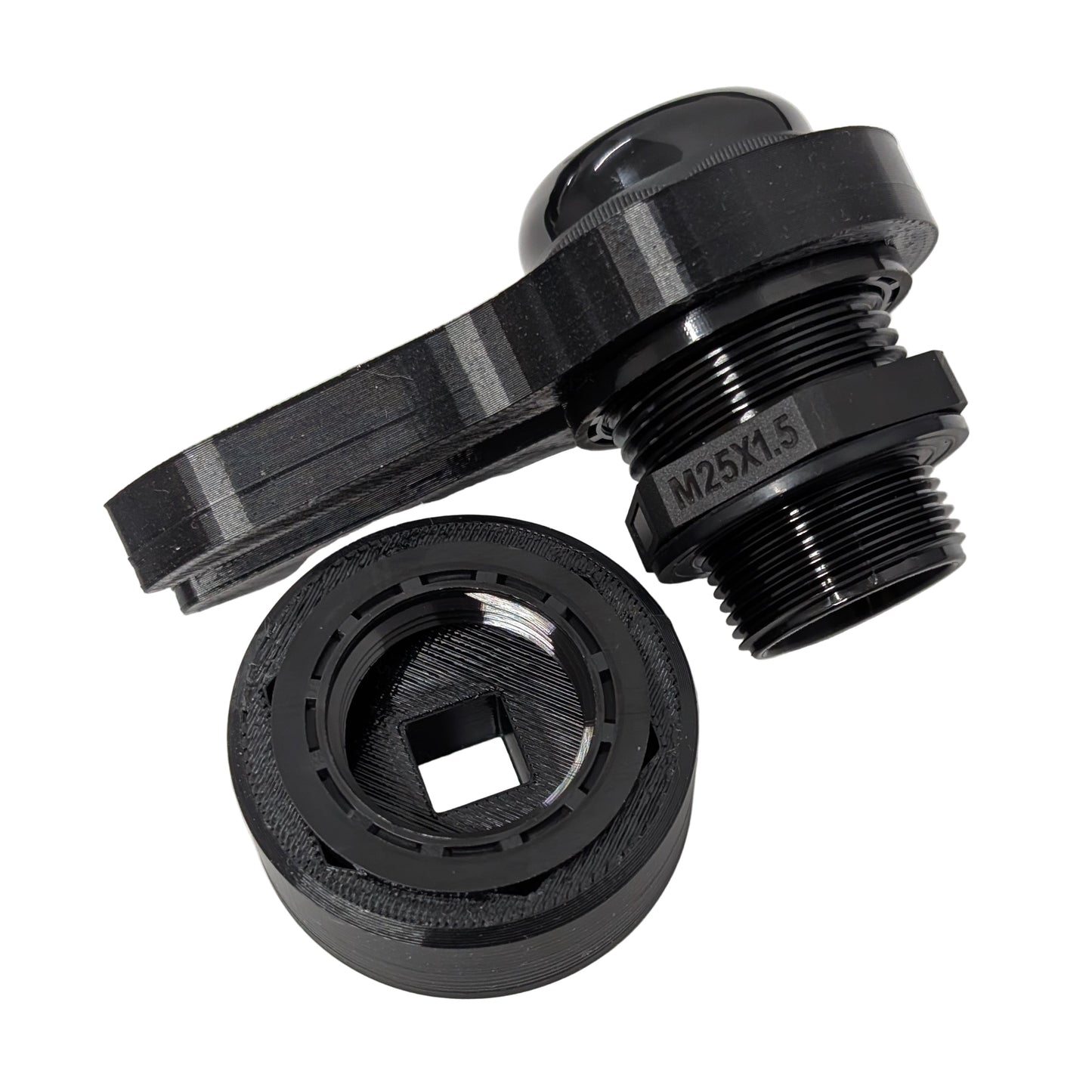 33mm Cable Gland Wrench & Socket Tool Set (2-Piece PETG)