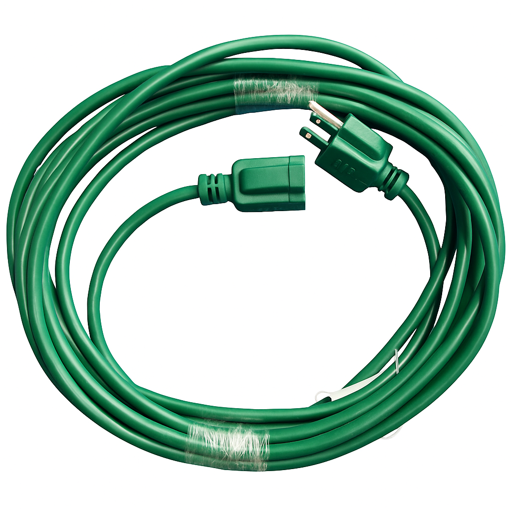 Green Medium Duty Extension Cord